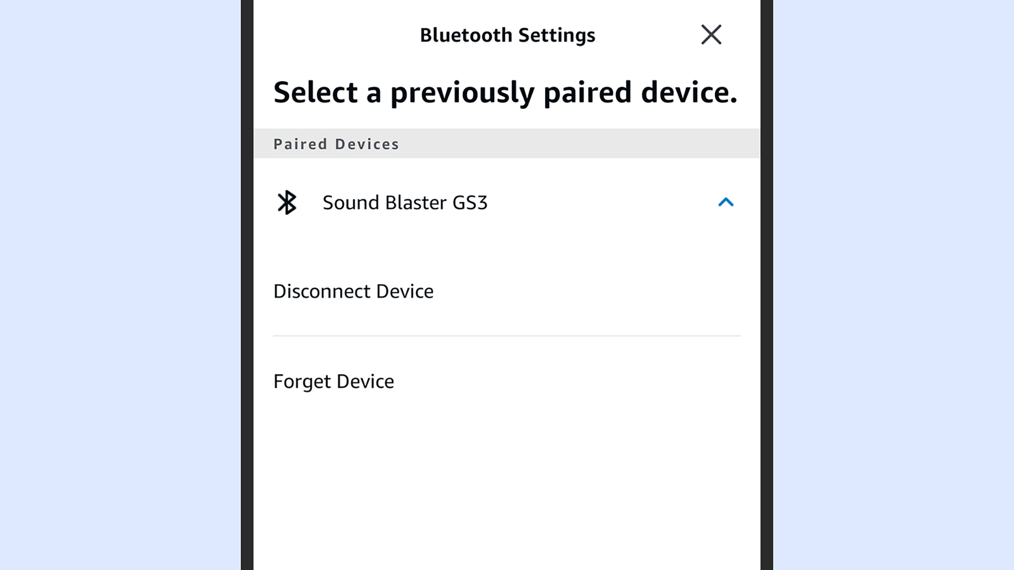 Amazon Alexa app Bluetooth connections