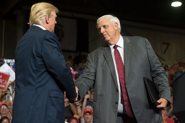 Donald Trump and Jim Justice.