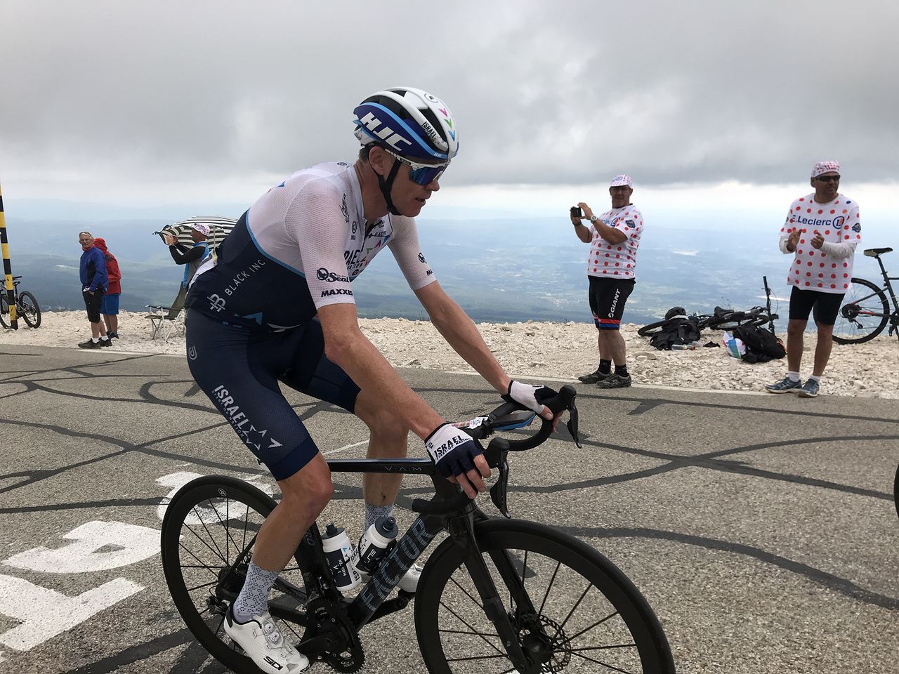 Chris Froome on Mont Ventoux