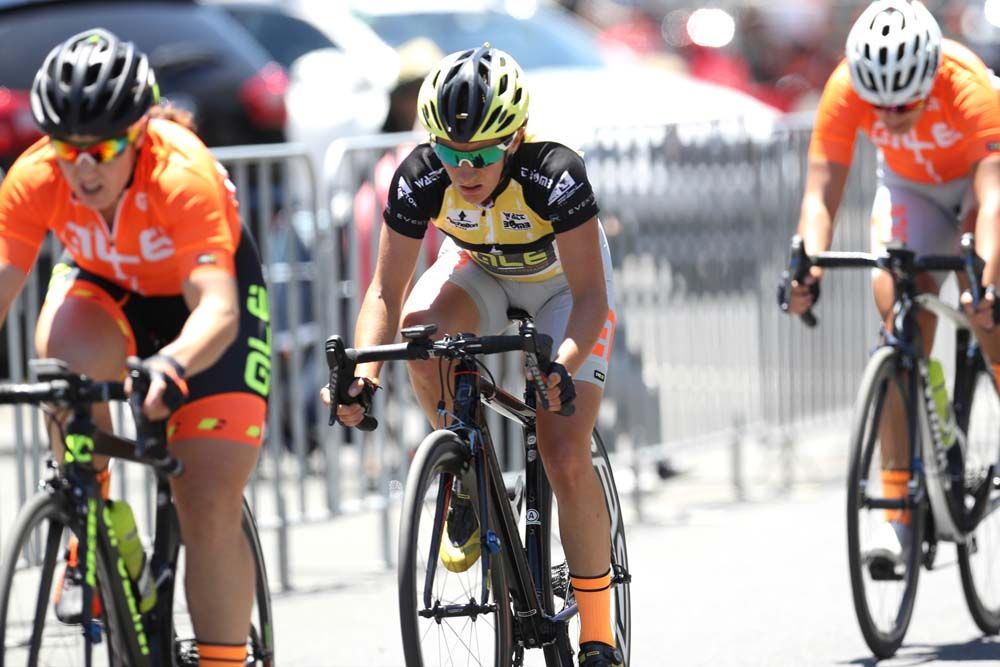 Valentina Scandolara was protected by Ale Cycling teammates