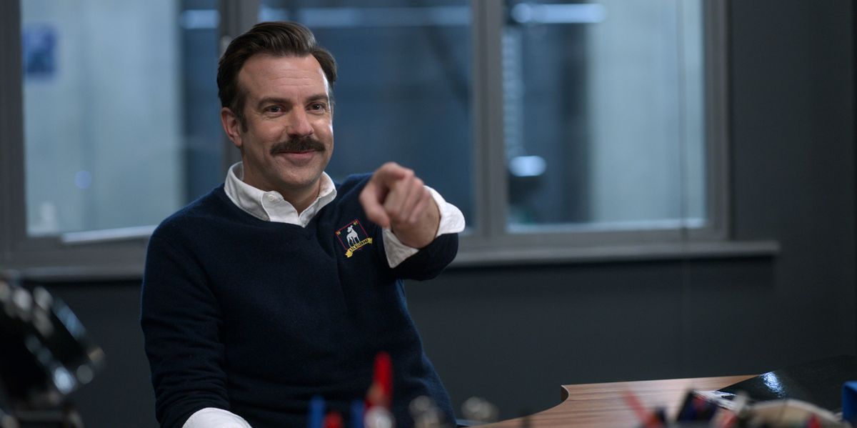 Jason Sudeikis in Ted Lasso Season 3 on Apple TV+. 