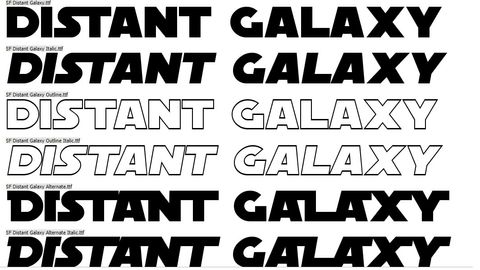 what font looks like star wars