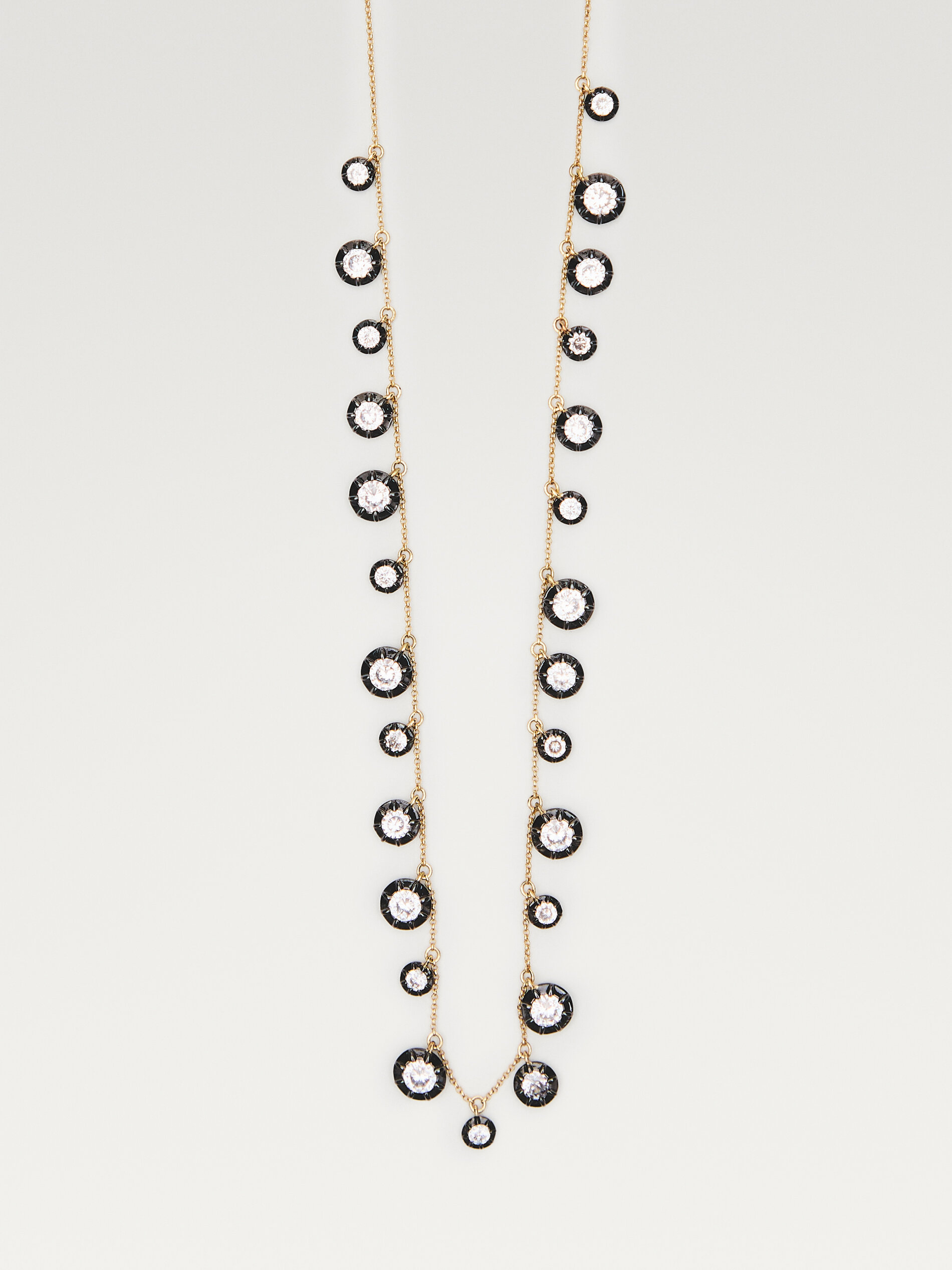 Antique Rhinestone Necklace