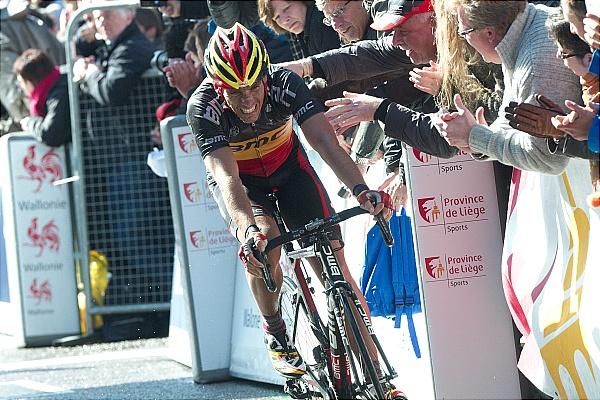 Defending champion Philippe Gilbert (BMC) finished on third place.