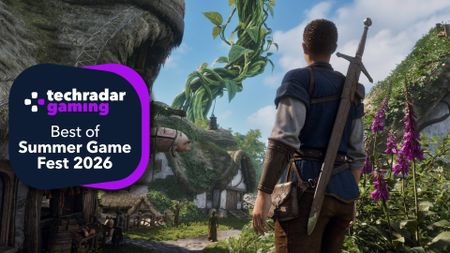A Fable screenshot with a Best of Summer Game Fest 2026 award overlaid. 