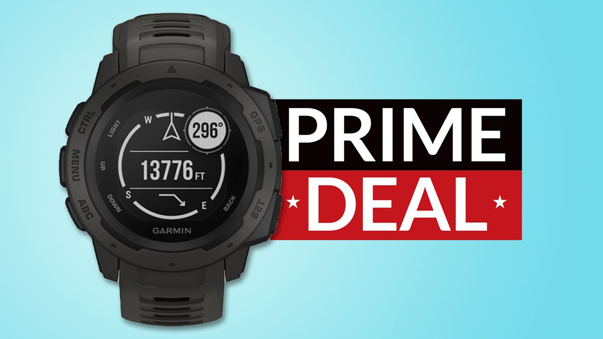 LAST CHANCE! Amazon Prime Day Garmin deal: £100 off the Garmin Instinct