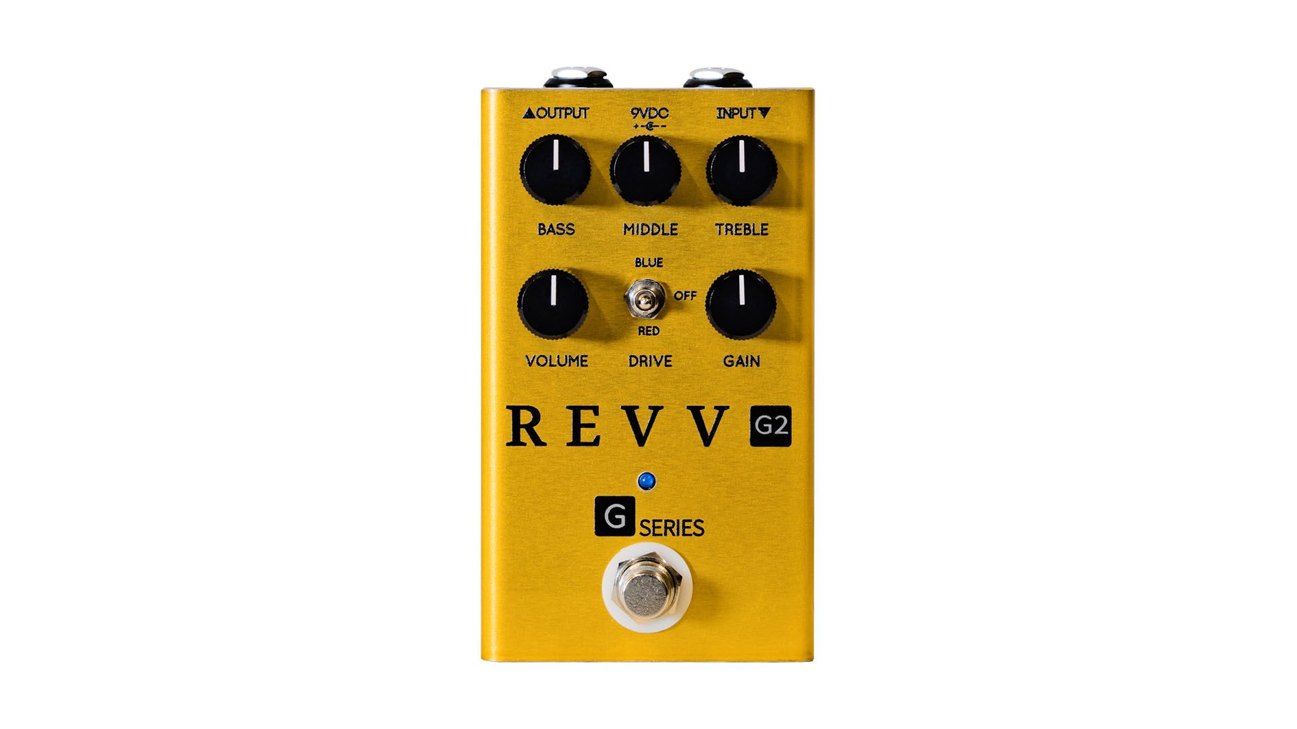ギター REVV G2 Limited Edition GOLD Limited Edition Gold G2 Pedal – Wildwood Guitars