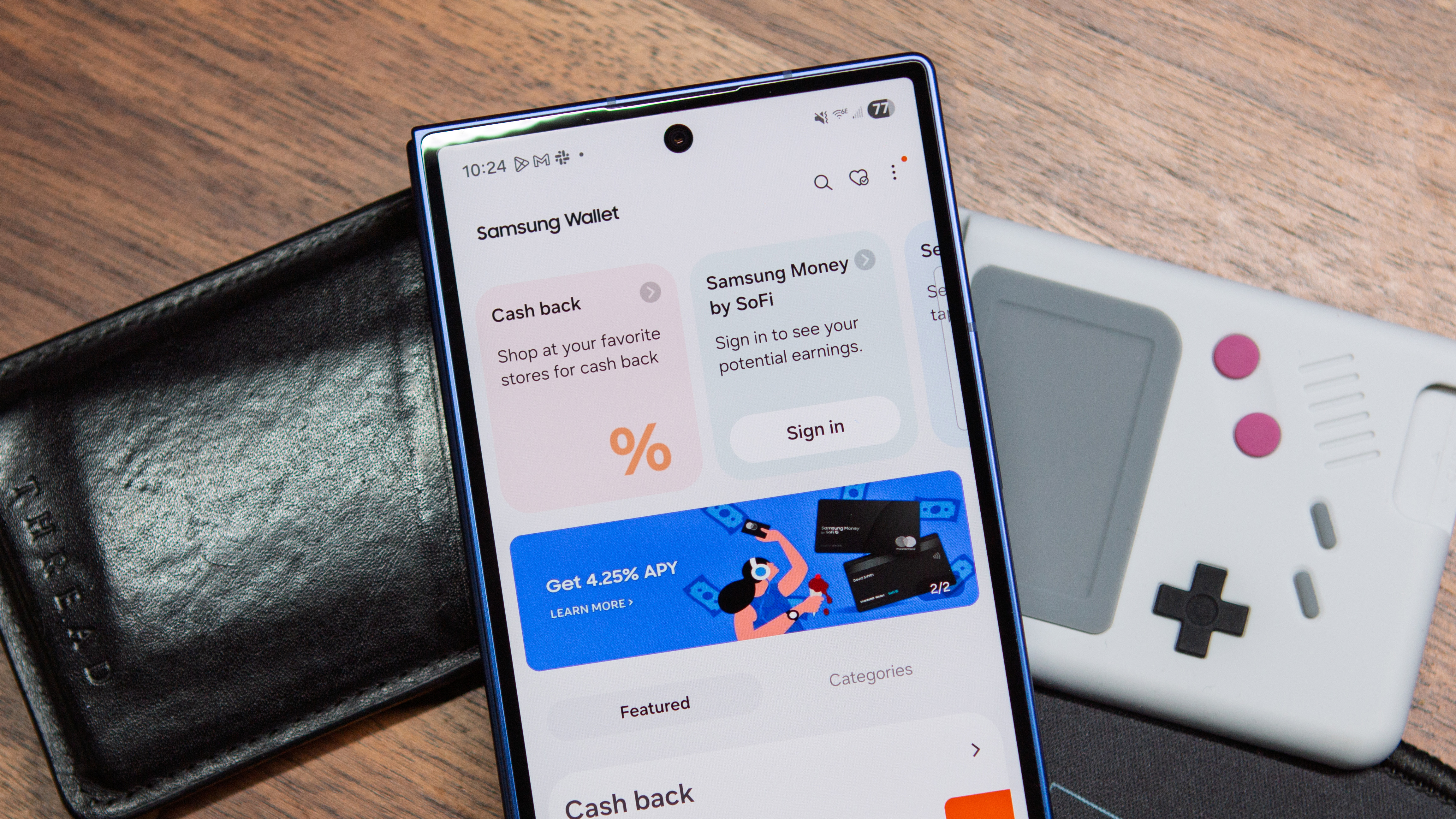 Samsung Wallet on the Samsung Galaxy Z Fold 7