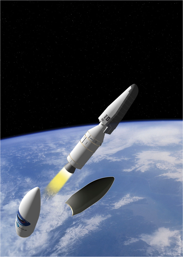 IXV Fairing Separation Illustration