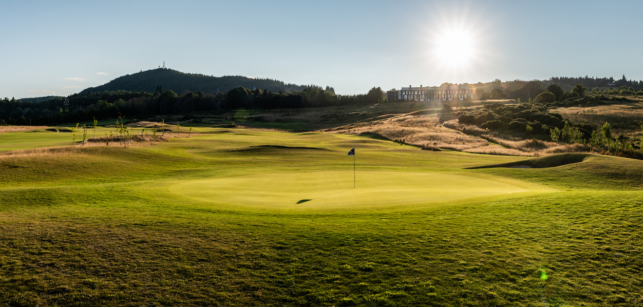 The 14th hole at King's Golf Club, Inverness