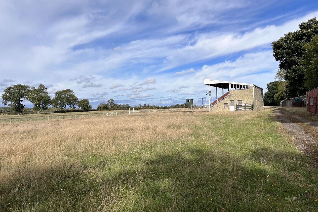 The plot of a abandoned horse racing stand