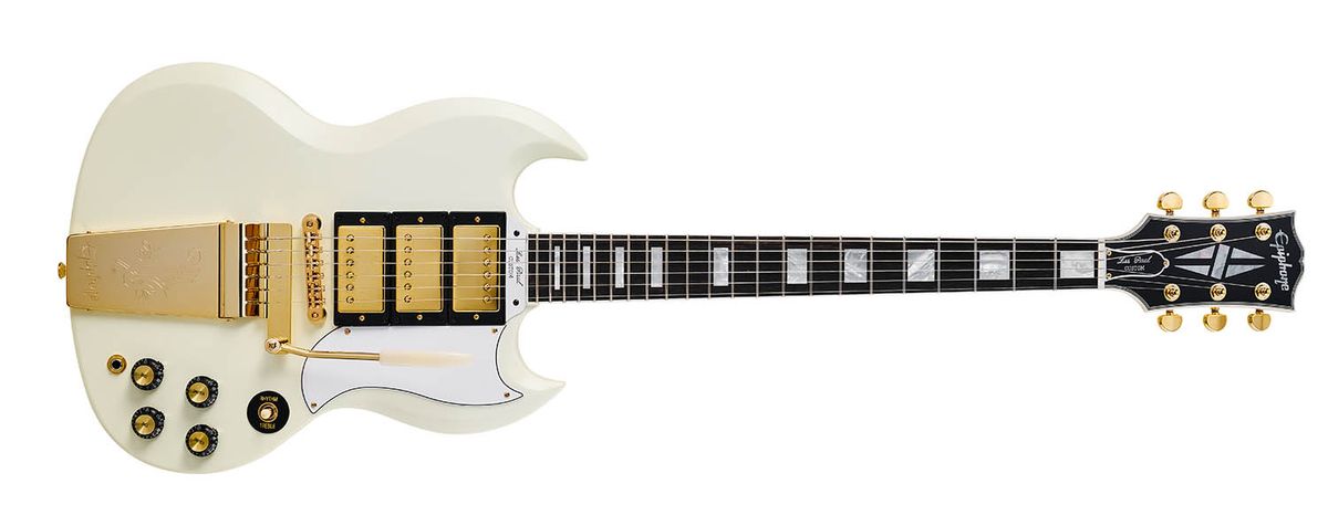 Epiphone Inspired by Gibson Custom 1963 Les Paul SG Custom with Maestro ...