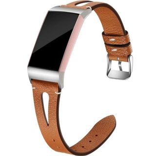 Maledan Fitbit Charge 4 Leather Band