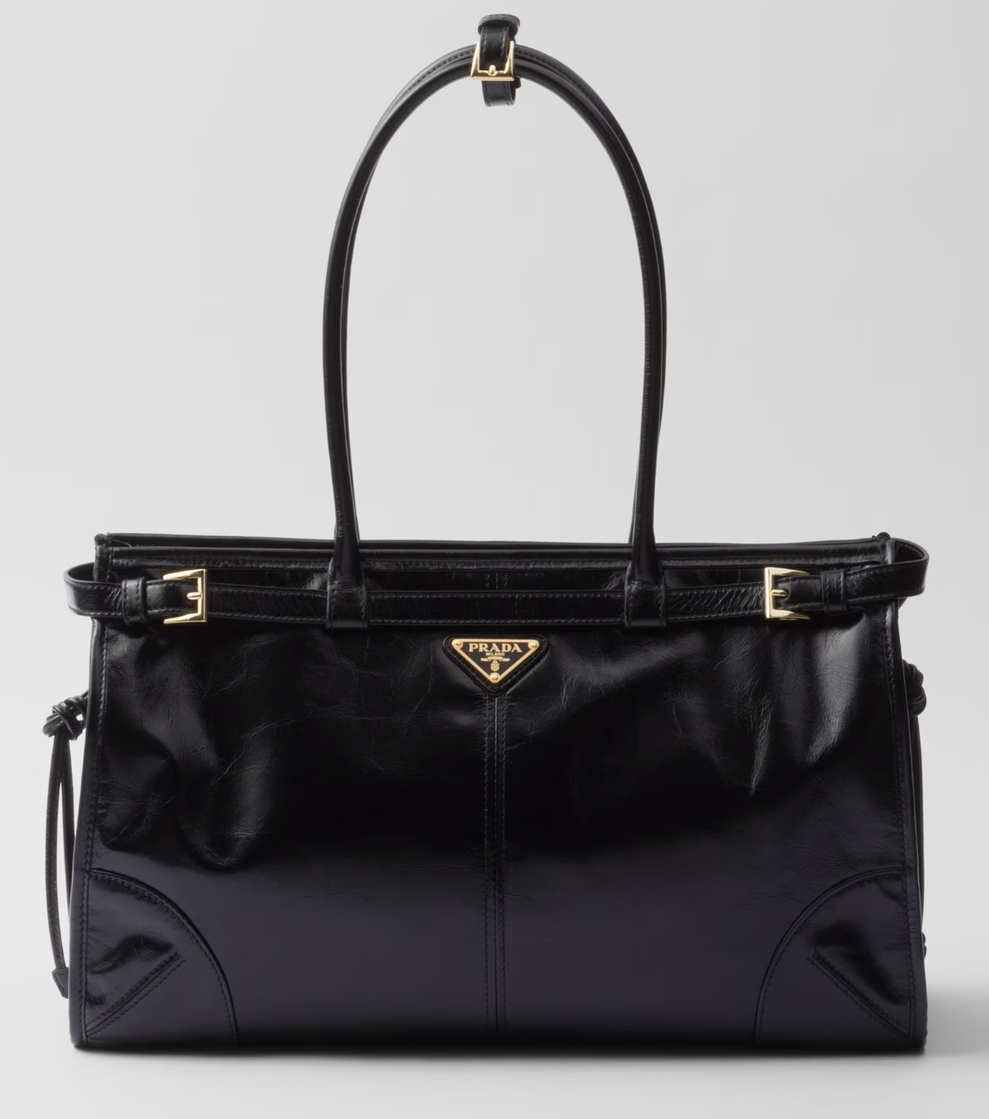 Prada, Prada Bonnie Large Leather Handbag
