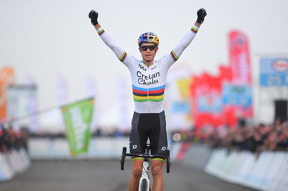 World champion Wout Van Aert wins Belgian cyclo-cross title 2018