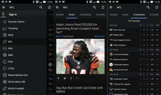 Yahoo sports app for football