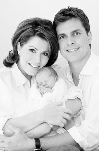 Natasha Kaplinsky shows off baby boy