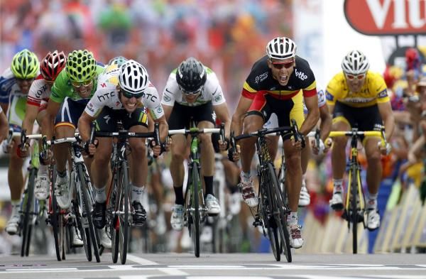 Cavendish gets the better of Gilbert