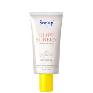 Best tinted SPFs Supergoop Glowscreen SPF 30