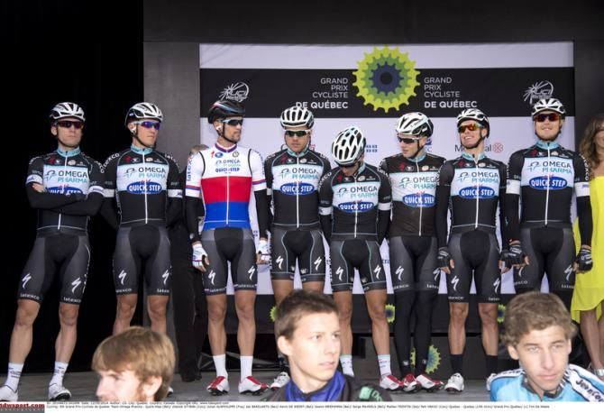 Omega Pharma-Quick Step at the sign on
