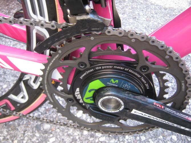 Movistar didn't manage to get a pink Power2Max meter.