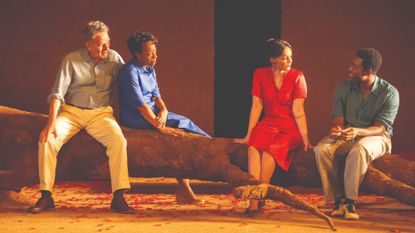 All My Sons cast on stage