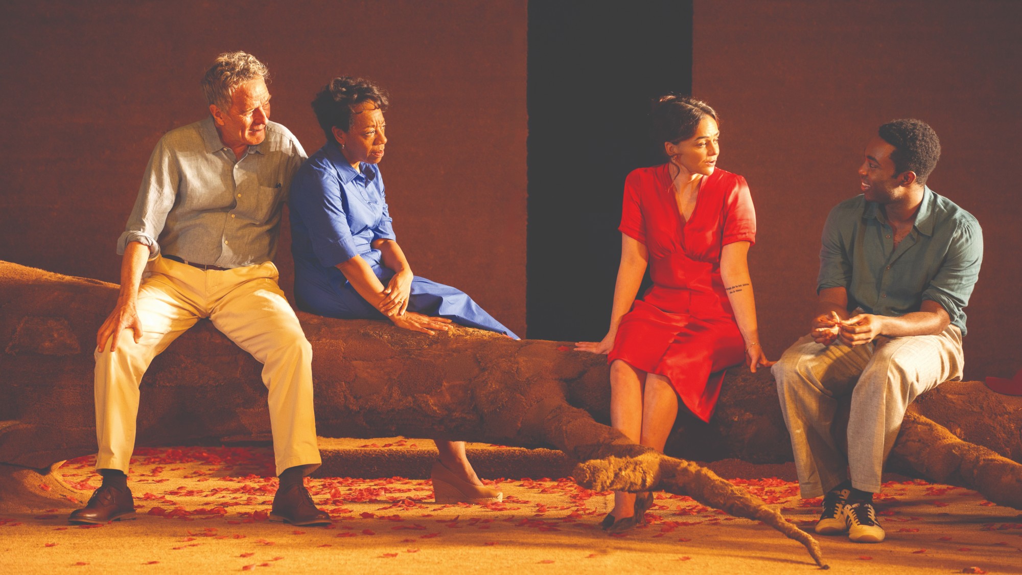 All My Sons cast on stage