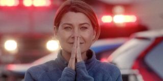 Meredith Grey prayer hands Grey's Anatomy Season 13 ABC