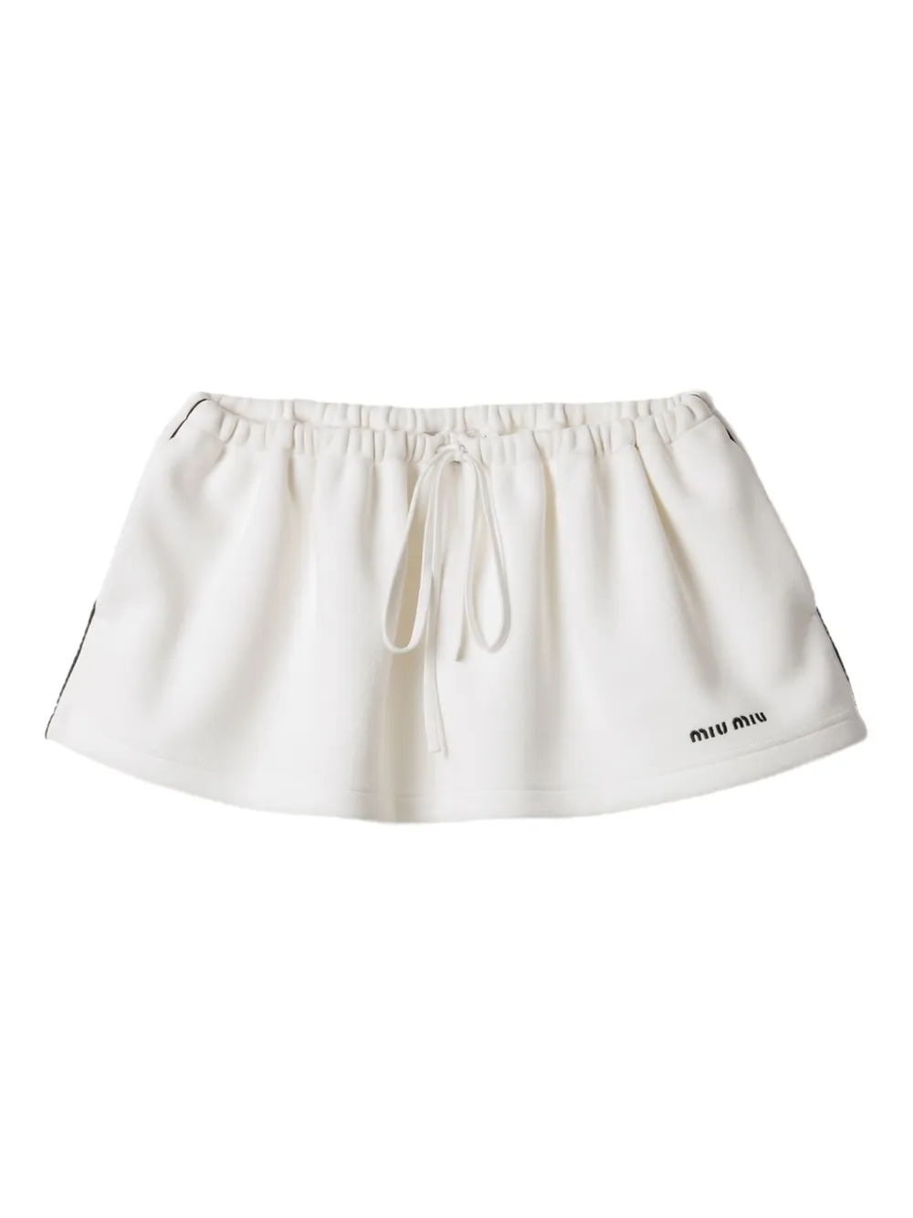 Cotton-Jersey Mini Skirt | 36