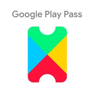 Logo of Google Play Pass.