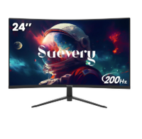 Suevery   24-inch curved gaming monitor