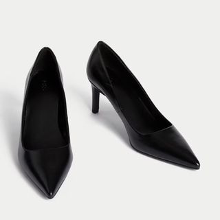 M&S Stiletto Heel Pointed Court Shoes