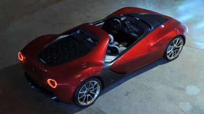 The Ferrari Sergio concept car