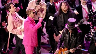 Ryan Gosling, Slash and Wolfgang Van Halen at the Oscars 2024