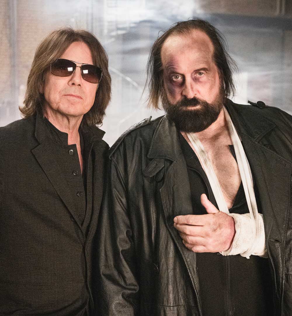 Joey Tempest and Peter Stormare