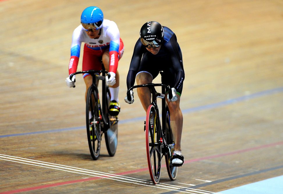 Laurino Van Riesen competes in the Womens Sprint