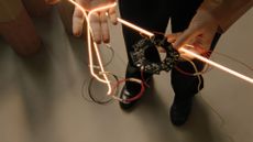 'Superwire' light, by Formafantasma, for Flos