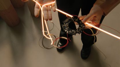 'Superwire' light, by Formafantasma, for Flos