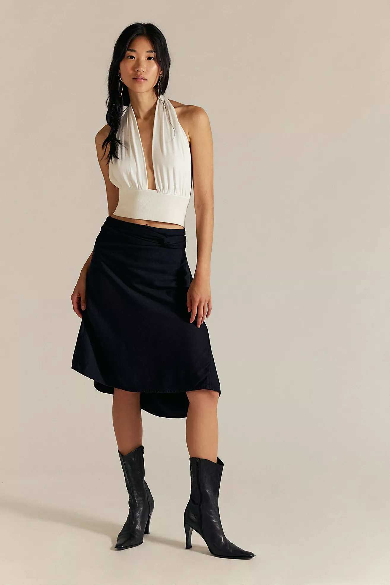 We the Free Endless Nights Denim Convertible Skirt