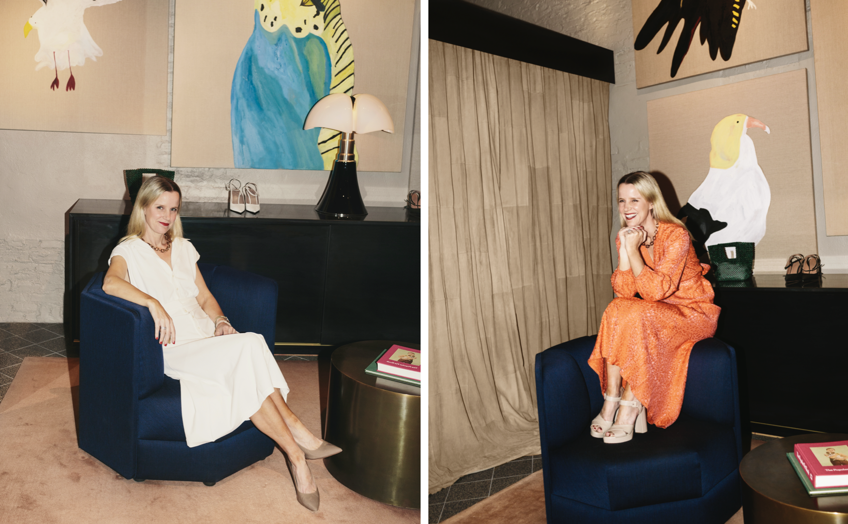 Robertson at one of Scanlan Theodore's NYC boutiques