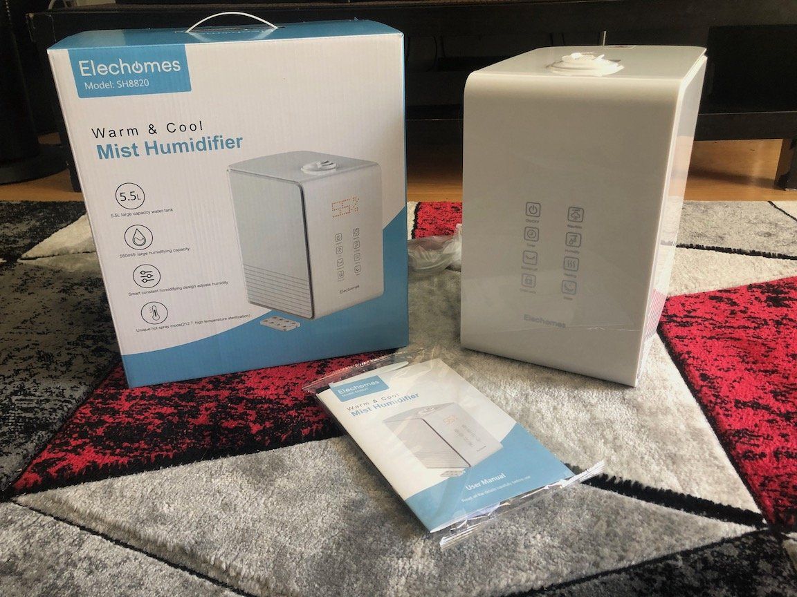 Elechomes Humidifier Review Hero