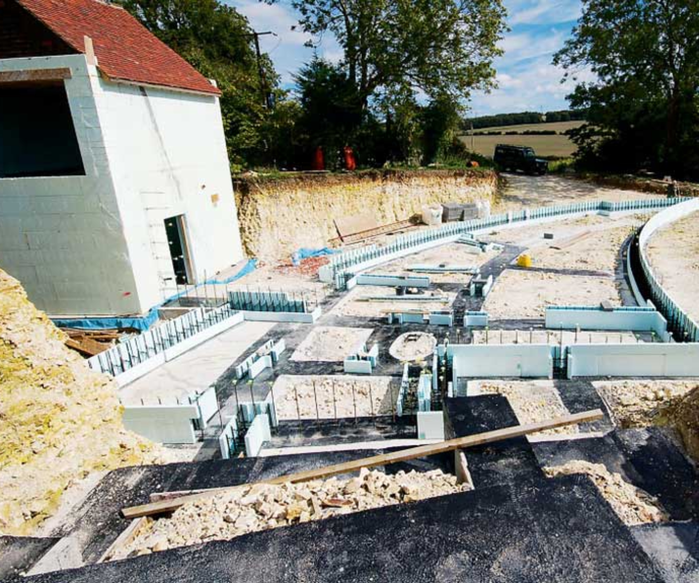 ICF system in progress of build