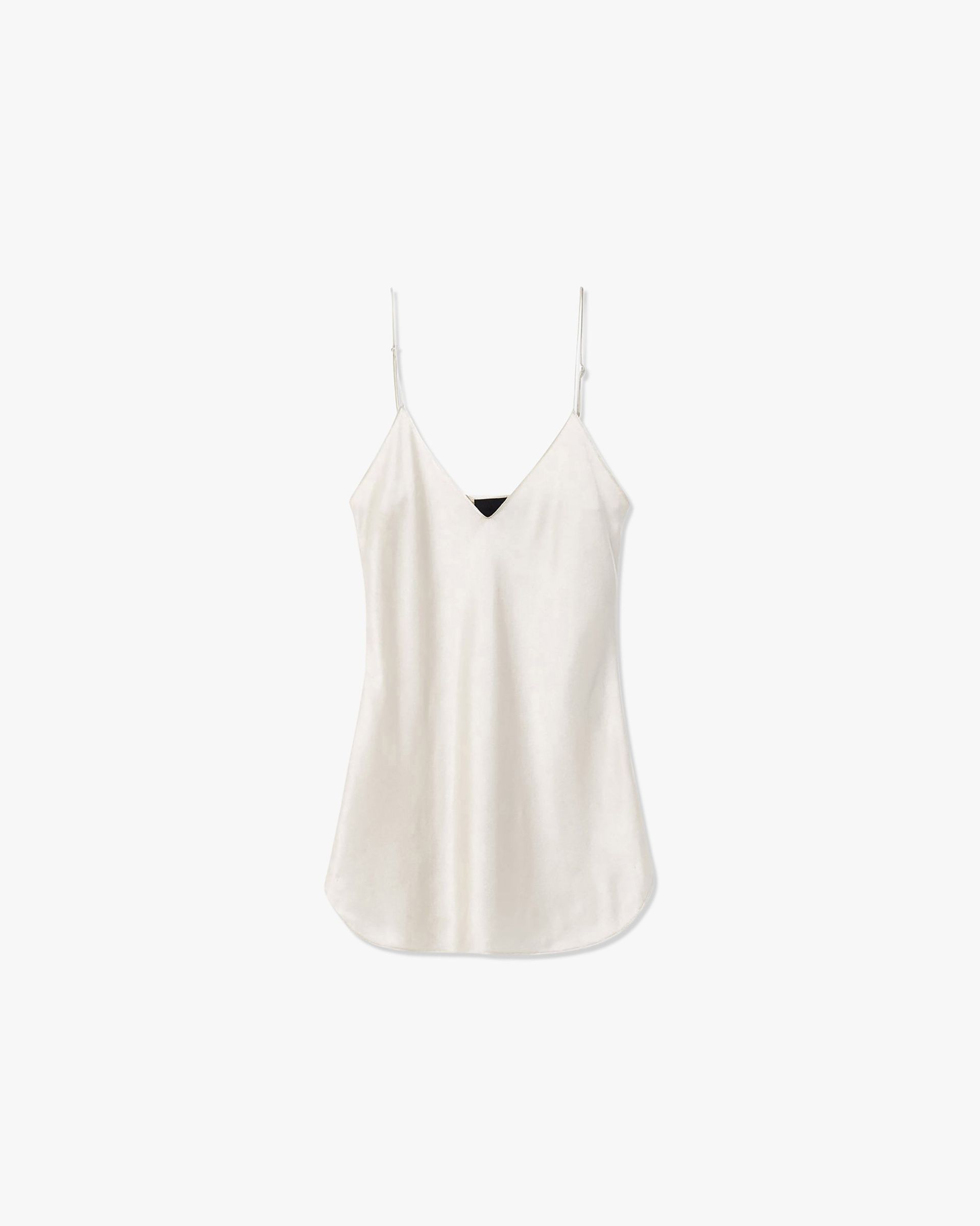 Isabella Silk Cami - Ivory / Xs
