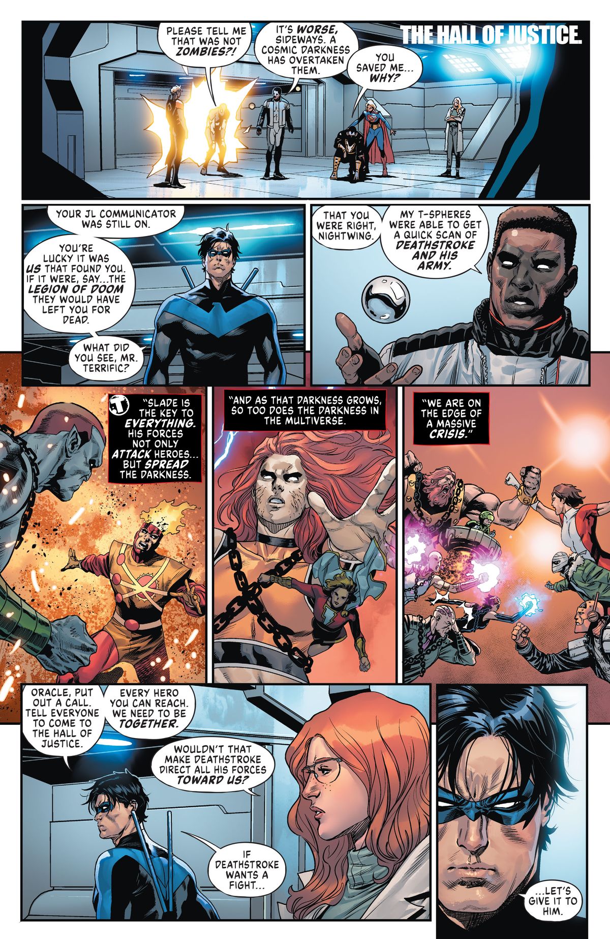 Dark Crisis on Infinite Earths #5