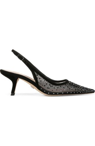 Bianka Slingback Mesh Pointed Toe Pump