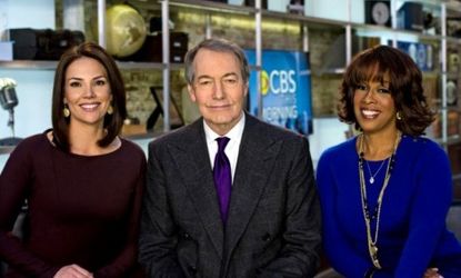 Charlie Rose and Gayle King