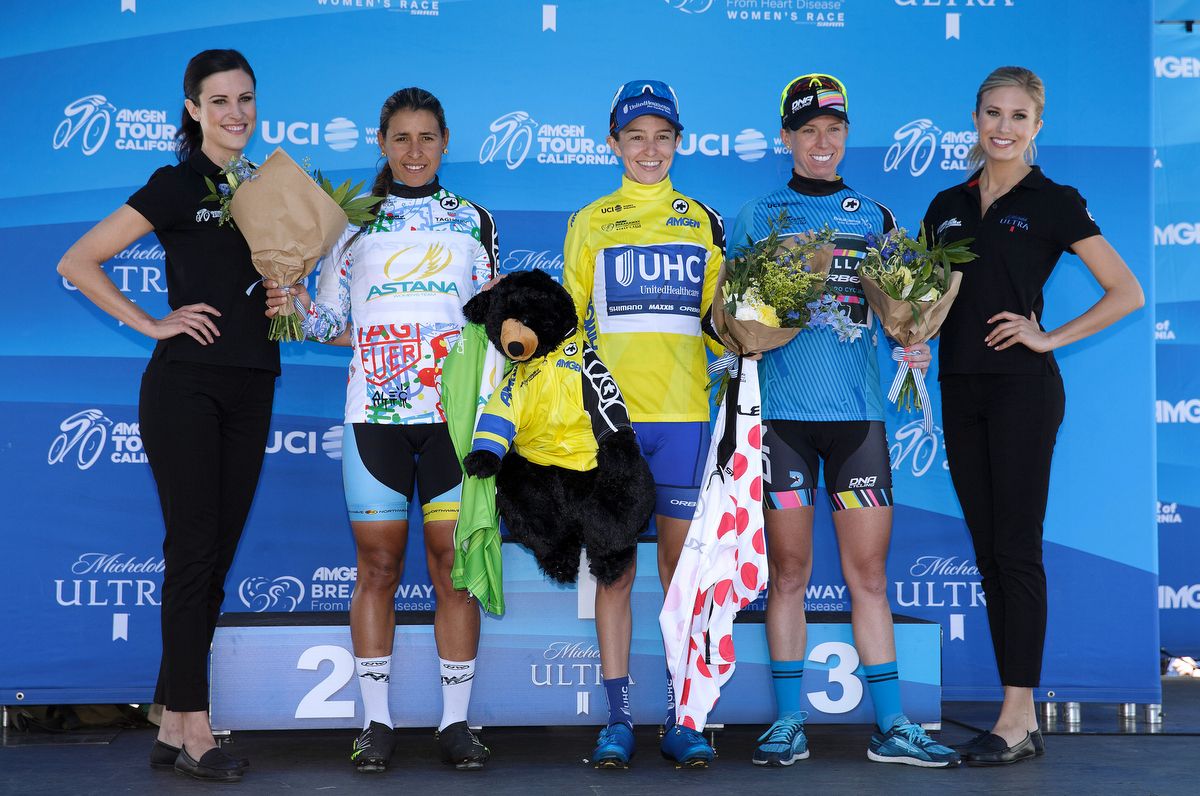The classification leaders after stage 3