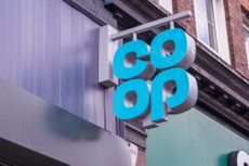 Co-op shop sign