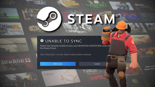 Steam Cloud "Unable to sync" error, with Team Fortress 2's Engineer