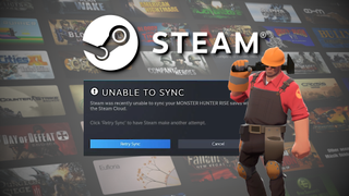 Steam Cloud &quot;Unable to sync&quot; error, with Team Fortress 2&#039;s Engineer